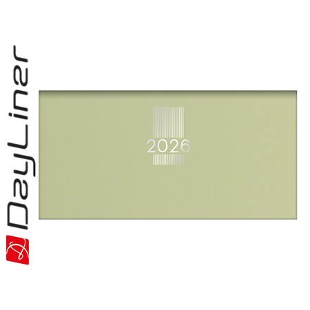 MyPastel, fekvő zsebnaptár, Világoszöld