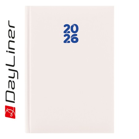 Pannon, A5 heti beosztású agenda, Fehér