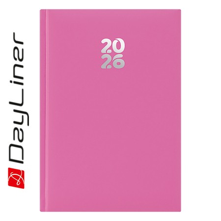 Pannon, A5 heti beosztású agenda, Fuchsia