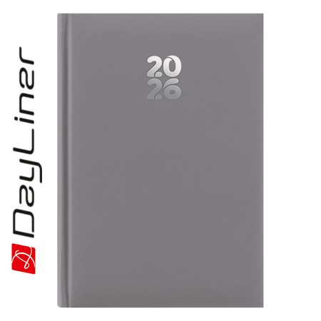 Pannon, A5 heti beosztású agenda, Szürke