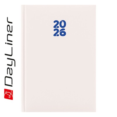 Pannon, A5 napi beosztású agenda, Fehér