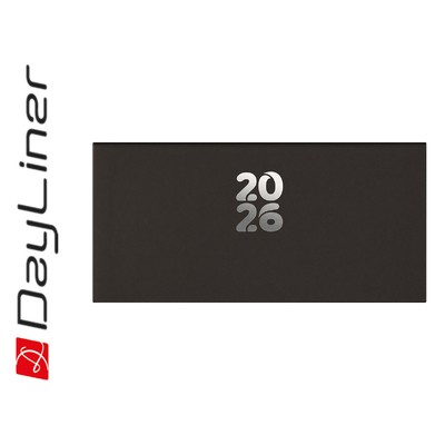 Pannon, fekvő zsebnaptár, Fekete