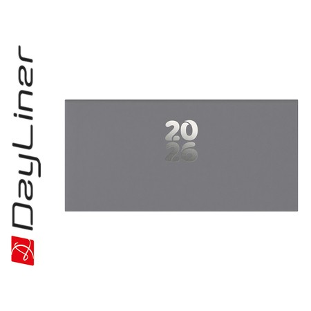 Pannon, fekvő zsebnaptár, Szürke