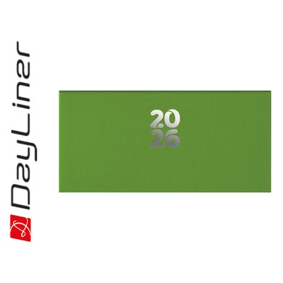 Pannon, fekvő zsebnaptár, Világoszöld