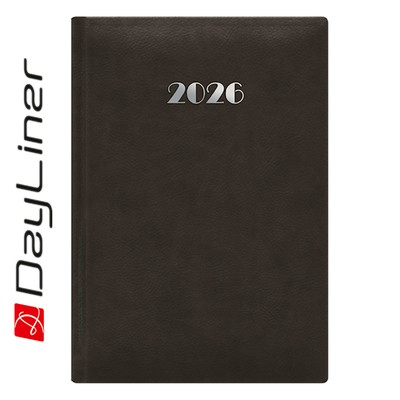 Pellana, A5 napi beosztású agenda, Fekete