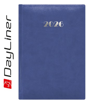 Pellana, A5 napi beosztású agenda, Kék