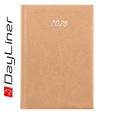 Rebel, B5 heti beosztású agenda, Bézs