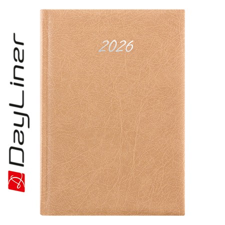 Rebel, B5 heti beosztású agenda, Bézs