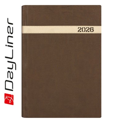 The Boss, A5 napi beosztású agenda, Barna