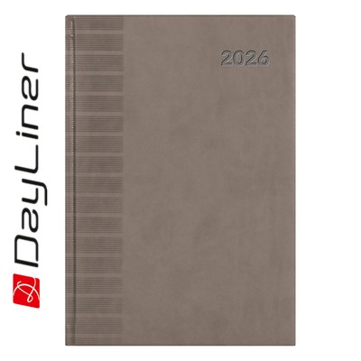 Tucson, A5 napi beosztású agenda, Szürke