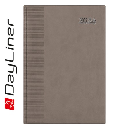 Tucson, A5 napi beosztású agenda, Szürke