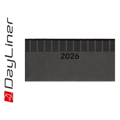 Tucson, fekvő zsebnaptár, Fekete