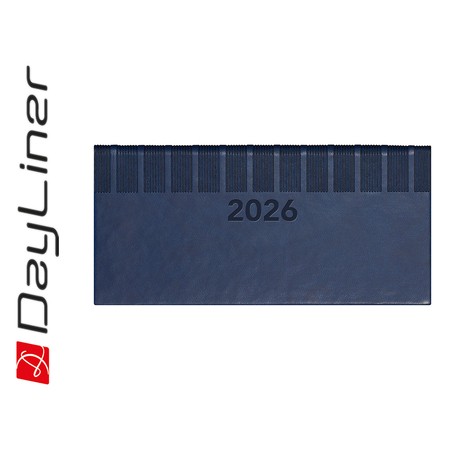 Tucson, fekvő zsebnaptár, Kék