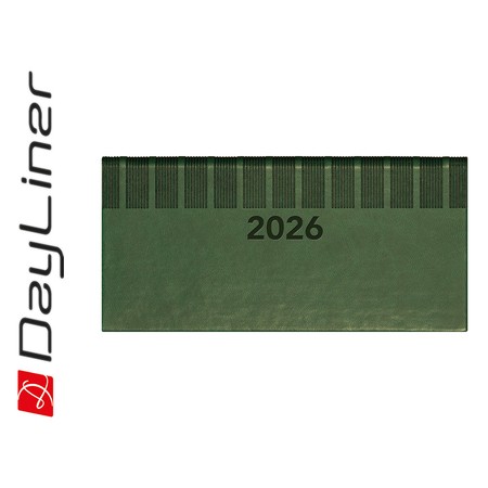 Tucson, fekvő zsebnaptár, Zöld