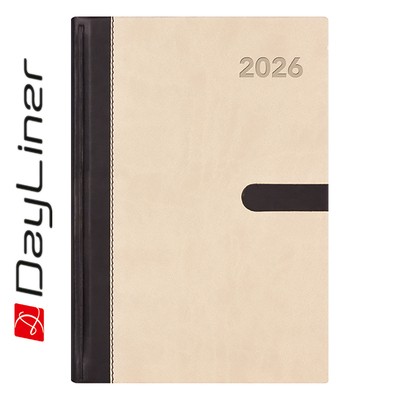 Winner, A5 napi beosztású agenda, Bézs