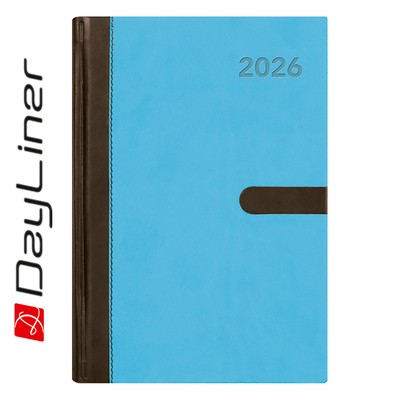 Winner, A5 napi beosztású agenda, Kék