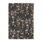 404 Notes found, A5 jegyzetfüzet, Flowers Black