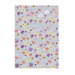 404 Notes found, A5 jegyzetfüzet, Flowers Blue