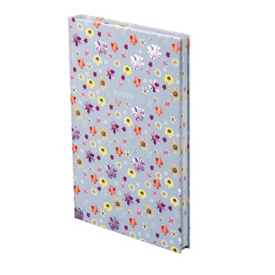 404 Notes found, B5 jegyzetfüzet, Flowers Blue