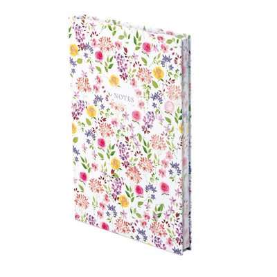 404 Notes found, B5 jegyzetfüzet, Flowers White