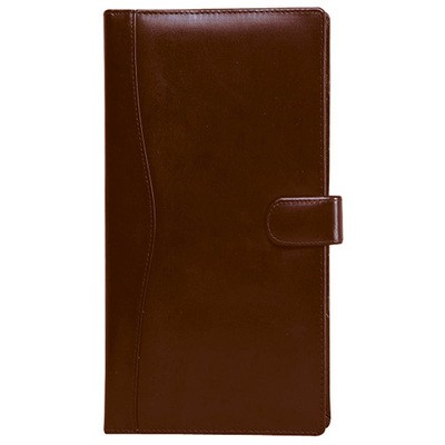 Bőrtok zsebnaptárakhoz, Barna