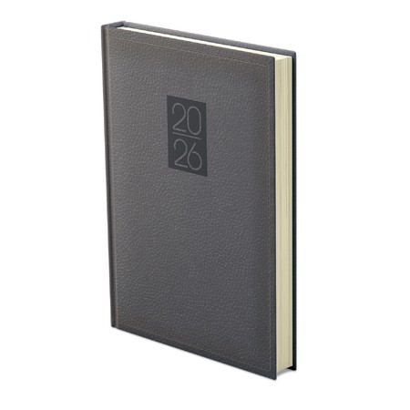 Classic, A5 napi beosztású határidőnapló, Fekete