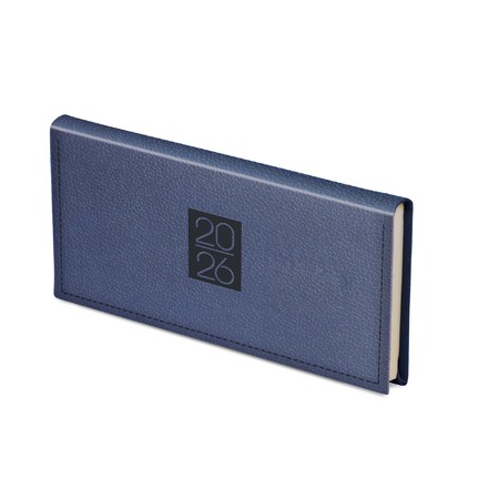 Classic, fekvő zsebnaptár, Kék