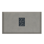 Classic, fekvő zsebnaptár, Szürke