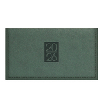 Classic, fekvő zsebnaptár, Zöld