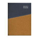 Duplex, A5 napi beosztású határidőnapló, Kék-Mustár