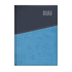 Duplex, A5 napi beosztású határidőnapló, Kék-Világoskék