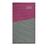 Duplex, álló zsebnaptár, Lila-Szürke