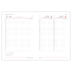 Economic, A5 napi beosztású határidőnapló, Zöld