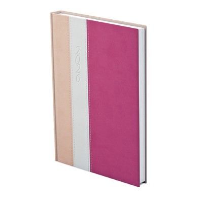 Fashion, B5 heti beosztású határidőnapló, Rózsaszín-Fehér-Mályva