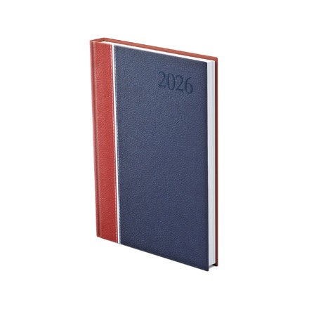 Groovy, A5 heti beosztású határidőnapló, Bordó-Fehér-Kék