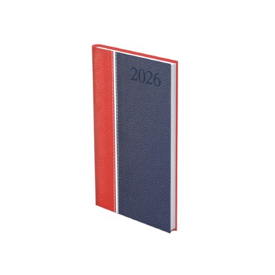 Groovy, álló zsebnaptár, Bordó-Fehér-Kék