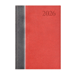 Groovy, B5 heti beosztású határidőnapló, Antracit-Ezüst-Bordó