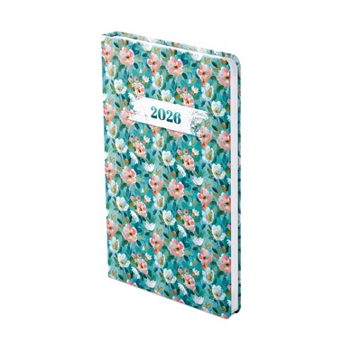 Joy 3D, A5 heti beosztású keskenyített határidőnapló, Akvarell