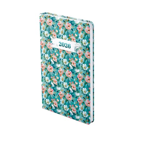 Joy 3D, A5 heti beosztású keskenyített határidőnapló, Akvarell