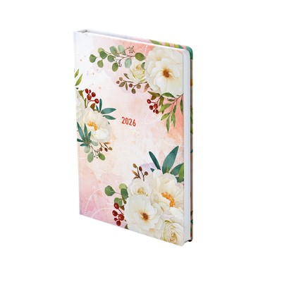 Joy 3D, B6 heti beosztású határidőnapló, Tearózsa