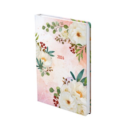 Joy 3D, B6 heti beosztású határidőnapló, Tearózsa