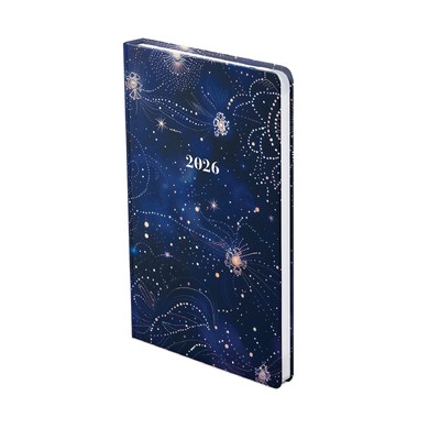 Joy, A5 heti beosztású keskenyített határidőnapló, Galaxis