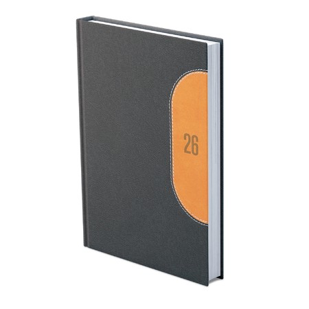 Kredo, A5 napi beosztású határidőnapló, Fekete-Sárga