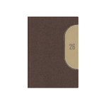 Kredo, B6 heti beosztású határidőnapló, Barna-Bézs