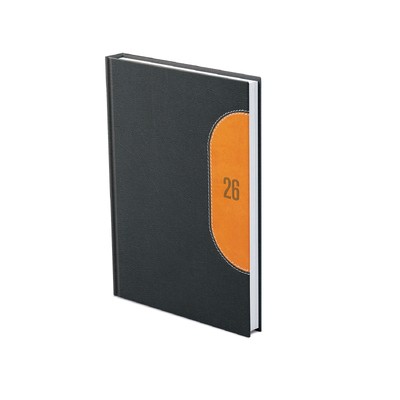 Kredo, B6 heti beosztású határidőnapló, Fekete-Sárga