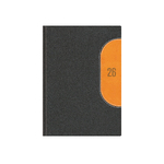 Kredo, B6 heti beosztású határidőnapló, Fekete-Sárga