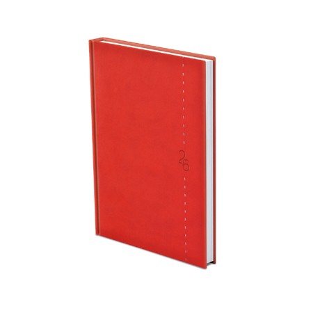 Linea, A5 heti beosztású határidőnapló, Piros