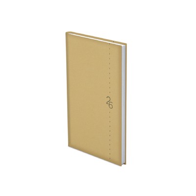 Linea, álló zsebnaptár, Bézs