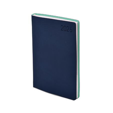 Madeira, A5 napi beosztású határidőnapló, Kék-Türkiz