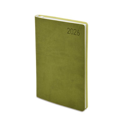 Madeira, A5 napi beosztású határidőnapló, Zöld-Zöld